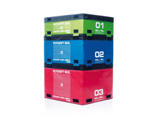 Charger l'image dans la galerie, Ensemble de 3 boîtes de pliométrie (Plyosoftbox)