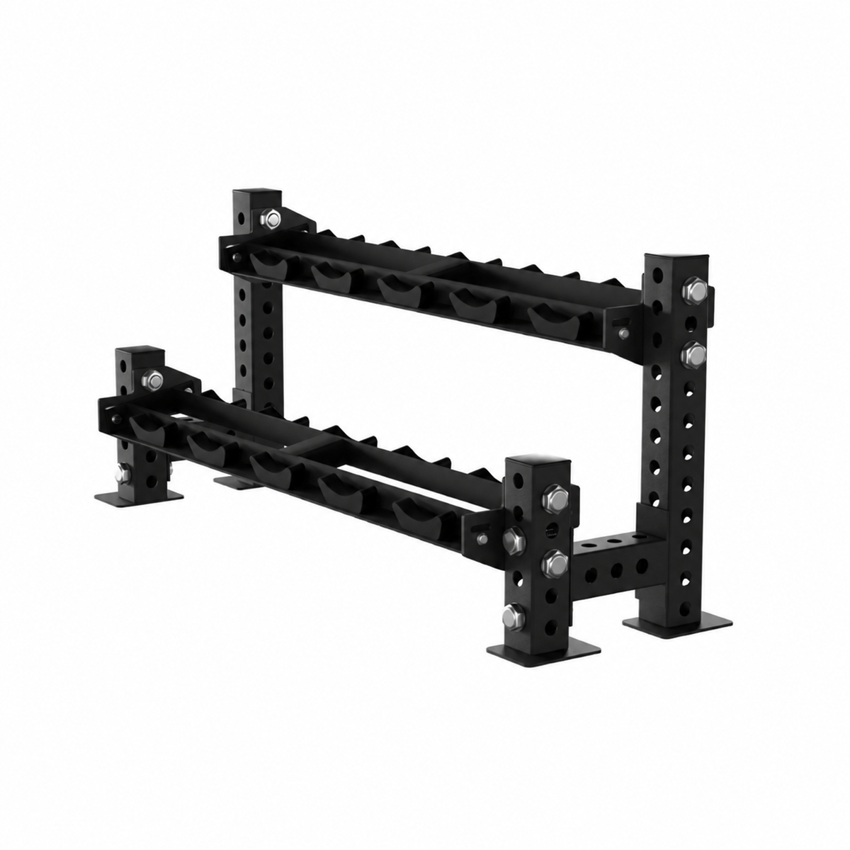 HELIX II-S - 2-Tier Saddle Dumbbell Rack