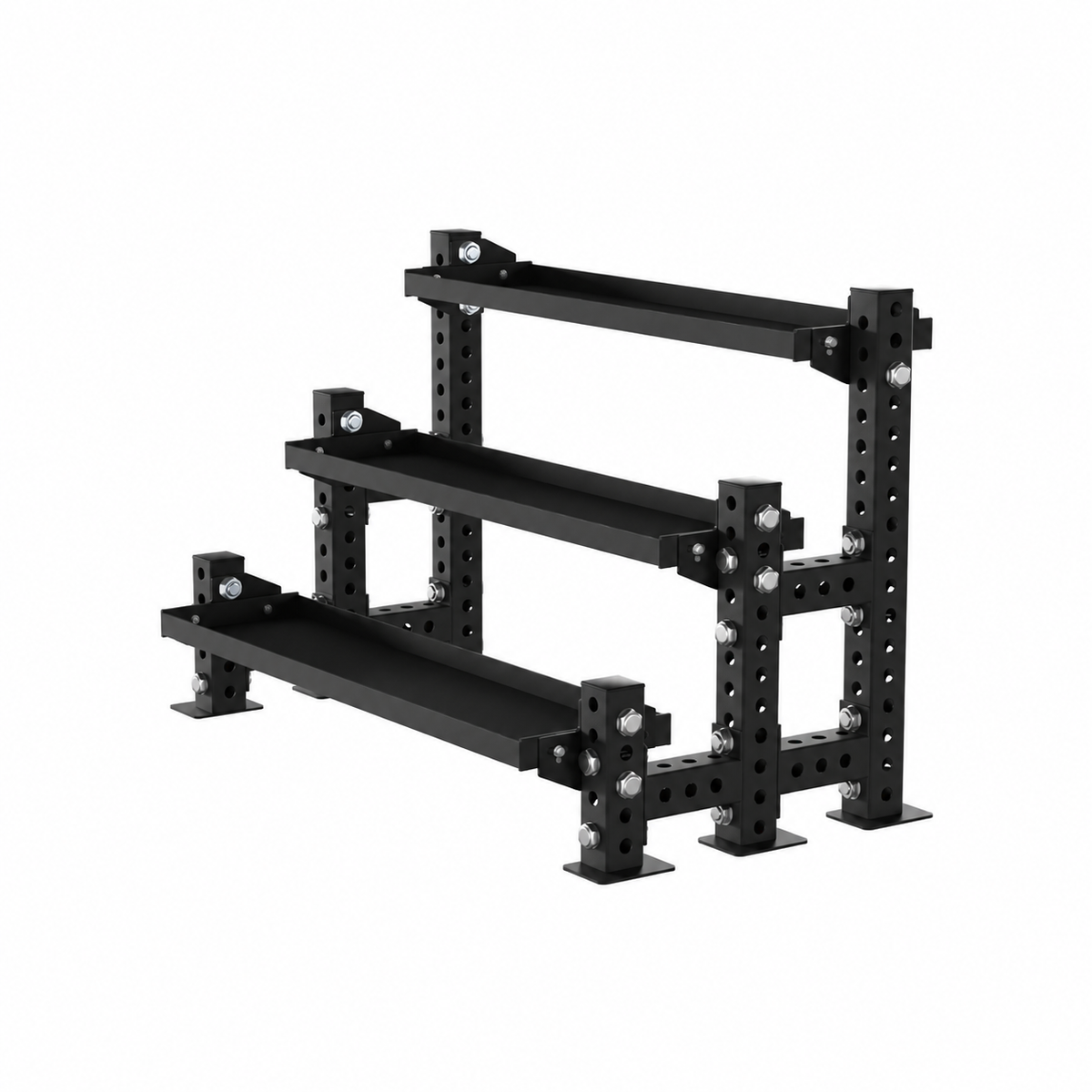 HELIX III-F - 3-Tier Flat Dumbbell Rack