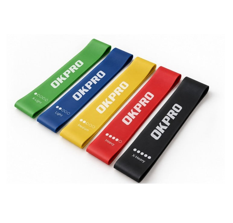 Latex Booty Bands - Set de 5